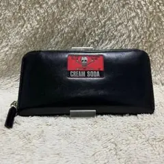 （さら）レトロ CREAM SODA スカル刺繍 （金色）長財布 楽天市場】財布 長財布 レディース 薄い l字ファスナー 長 財布