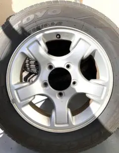 ジムニー アルミホイールタイヤ4本セット バリ溝 スズキ純正