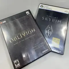 【ゲーム】PC Skyrim Oblivion 輸入版 2点セット〈TES〉