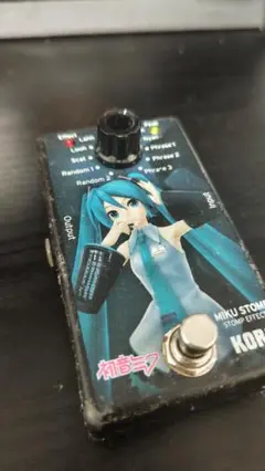 【最終値下】KORG MIKU STOMP 初音ミク エフェクター ミクストンプ 初音ミク KORG MIKU STOMP ギターエフェクター - メルカリ