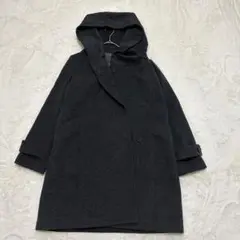 美品 アナイ カシミヤ フードコート ボリュームネック ANAYI
