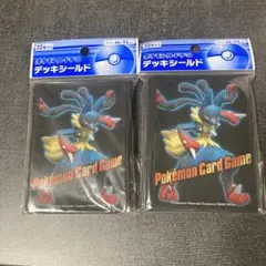 ポケモンカードメガルカリオデッキシールド32枚×2セット