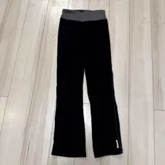 Reebok トレーニングパンツ ブラック/グレー　XS