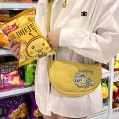 ショルダーバッグ イエロー