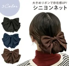 シニヨンネット　バレッタ
