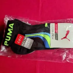 PUMA 3足セット 靴下 19-21cm グレー