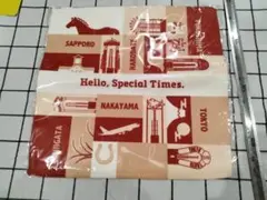 JRA タオルハンカチ　Hello,Special Times.