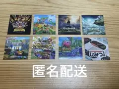 ニンテンドー　GPSチェックイン シール 8種類