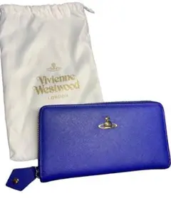 Vivienne Westwood 長財布 ブルー