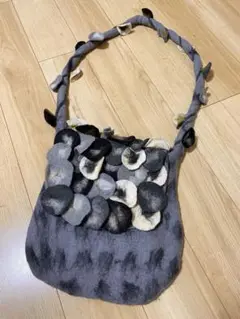 ネパールフェルト　ショルダーバッグ