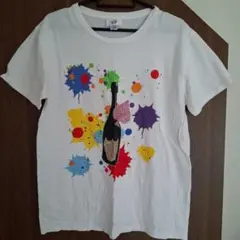MUA カラフルシャンパンボトルTシャツ Lサイズ