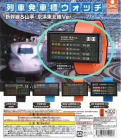 JR東海 東海道新幹線 新大阪駅12.13番乗り場 列車発車標ウォッチ 腕時計