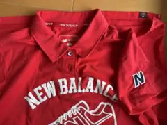 New Balance ゴルフシャツ レッド