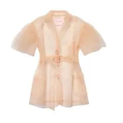 Simone Rocha u0026 Hu0026M パフスリーブ チュールジャケット