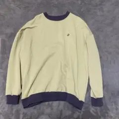 POLO スウェット　トップス　レディース　黄緑　おしゃれ　Mサイズ
