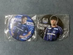 【匿名配送】遠藤保仁コーチ　缶バッジセット
