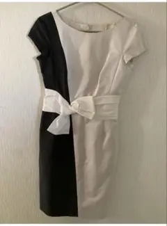 PAULE KA ポールカ バイカラーワンピース