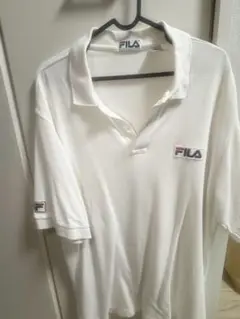 FILA ホワイト ポロシャツ