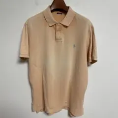 POLO RALPH LAUREN ポロシャツ 刺繍ロゴ付き XL