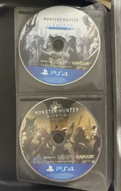 【ディスクのみ】PS4 モンスターハンターワールド+アイスボーン