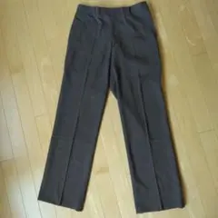 【TAKEO KIKUCHI】ダークブラウン スラックス