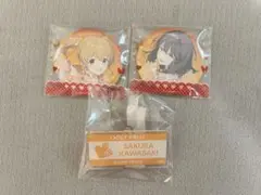 IDOLY PRIDE アイプラ 川咲さくら 佐伯遙子 缶バッジまとめ売り