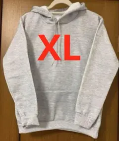 【新品】裏起毛　メンズ　ライトグレー　パーカー XL スウェット　プルオーバー