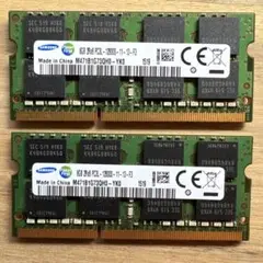 Samsung 16GB（8GB×2枚） DDR3 PC3-12800 メモリ