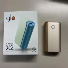 新品未開封glo HYPER X2 と ほぼ未使用glo HYPER+限定色
