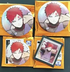 NARUTO 缶バッジ ベースヤードトーキョー　我愛羅