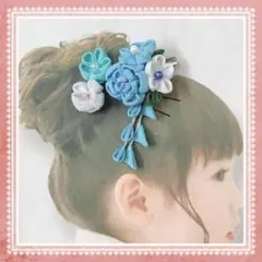 【新作♡早い者勝ち✨】七五三 七五三髪飾り 和装髪飾り つまみ細工 髪飾り