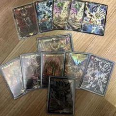 ドラグハートウエポンセット　バトガイ黒シク　プロトハート文字プロモ　ガイサーガ等