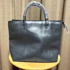 【未使用品】harvest 髭トートバッグ　ネイビー