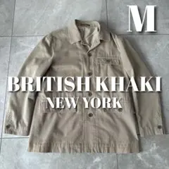 《美品》BRITISH KHAKI ブルゾン　ジャケット ベージュ　Mサイズ