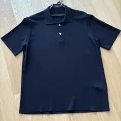 JACQUEMUS ストライプポロシャツ M 新品】JACQUEMUS/ネイビー ストライプ ポロシャツ トップス
