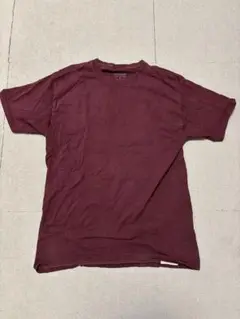 Champion バーガンディ Tシャツ M
