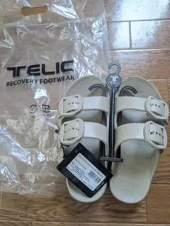 TELIC　テリック　W-BUCKLE2 　リカバリーサンダル　ブラウン