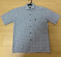 St.Andrews チェック柄 半袖シャツ Mサイズ