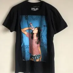 ANALOGグラフィックプリント 黒 Tシャツ