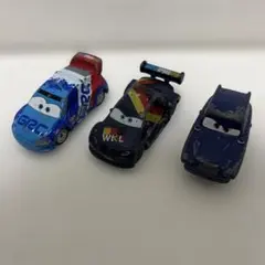 カーズ ミニカー 3台セット ダメージあり