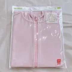 新品未使用　ユニクロ　UVメッシュパーカ　長袖　ピンク　100cm