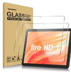 【2枚】For HD 10 2023 10.1インチ専用強化ガラスフィルム