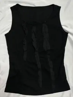 ブランベール　黒　タンクトップ
