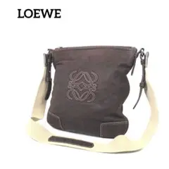 ☆良品☆ LOEWE ロエベ アナグラム レザー ショルダー バッグ