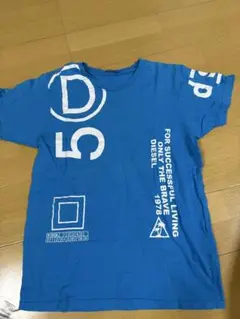 DIESEL グラフィック Tシャツ 青