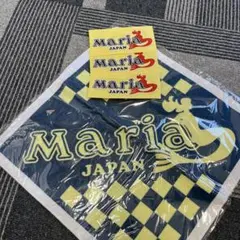 マリア ハンカチタオルとステッカー3枚セット