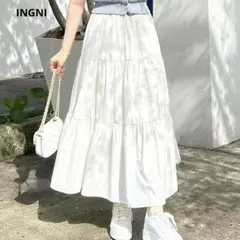 INGNI ティアードスカート