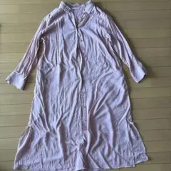 ルクールブラン　薄手ロングシャツ(38)