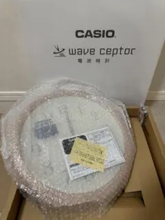 【新品】CASIO IQ-1100J-7JF 白木 電波時計