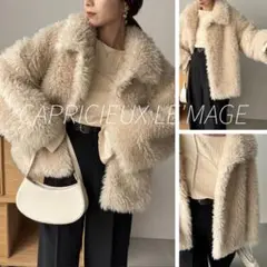 CAPRICEUX LEMAGE ファーコート エコファーコート エコファーコート | CAPRICIEUX LE'MAGE(カプリシュレマージュ